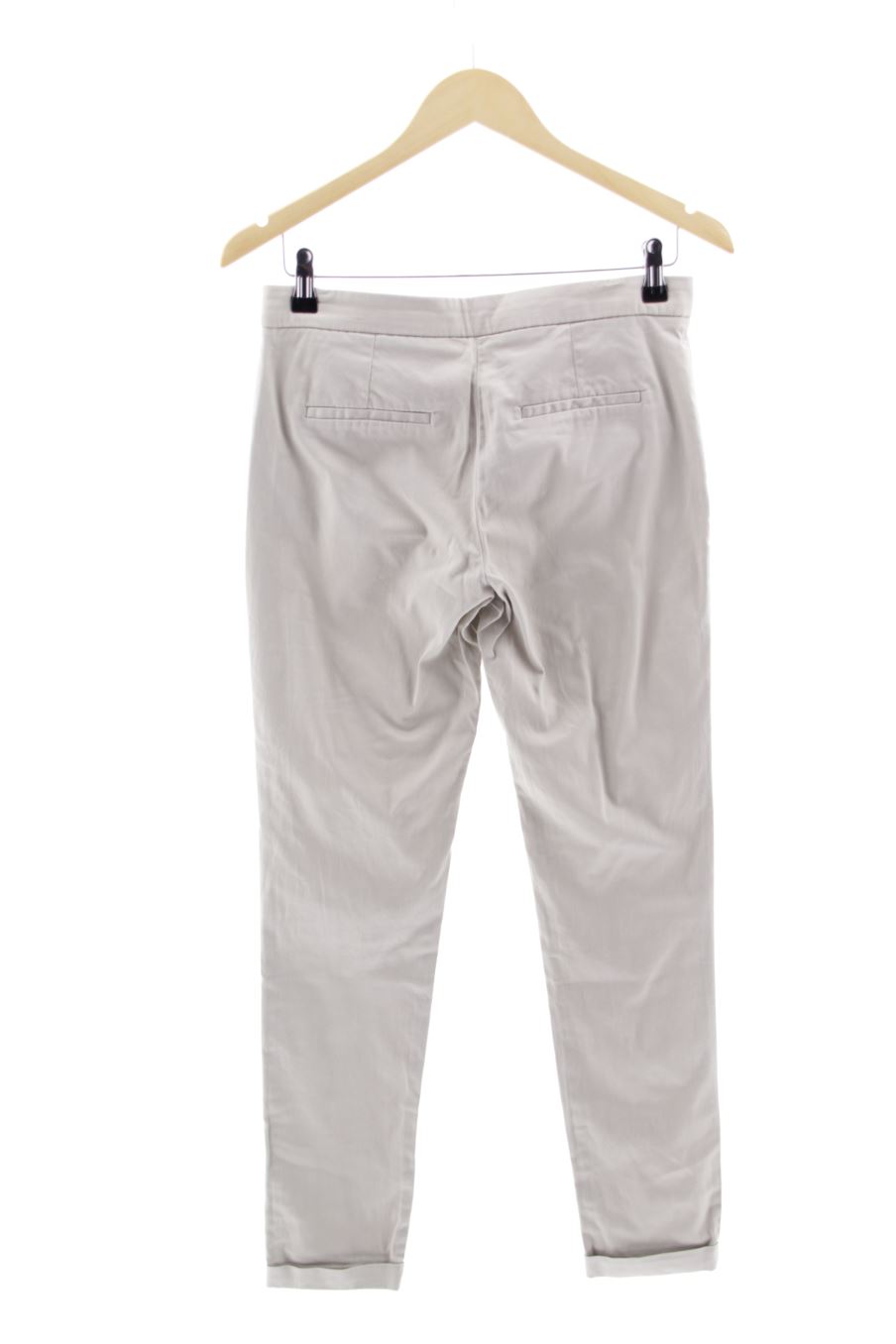 Pantalon Mango de la taille 36, de couleur beige