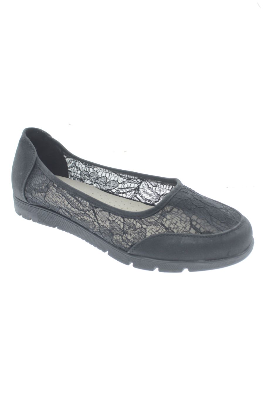 Zapatos planos de soft space  de la talla 39, de color negro de