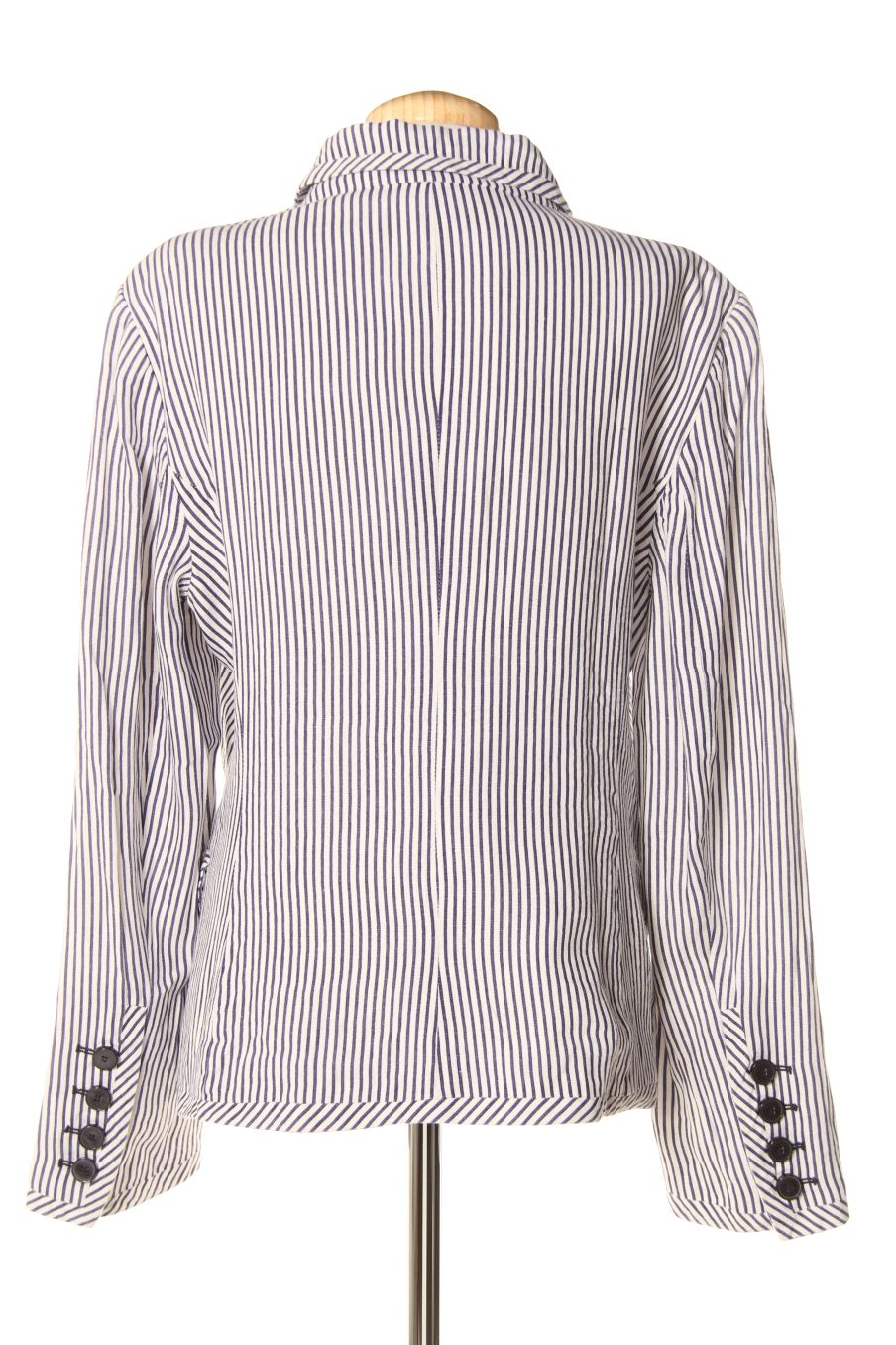 Blazer Zara de la taille XL, de couleur rayures