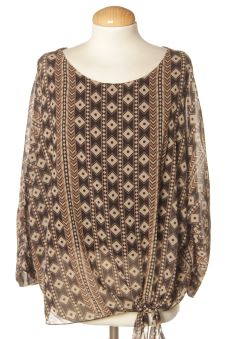 Blusa a maniche corte L PERCENTIL, foto 1 di 2