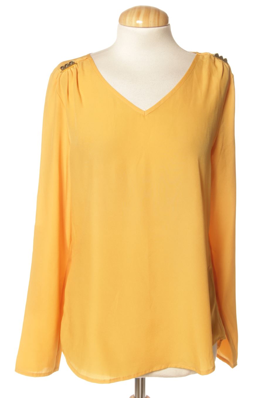Blusa a maniche lunghe de PERCENTIL de la talla S, de color giallo