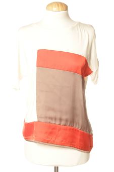 Kurzärmelige Bluse XS salsa
