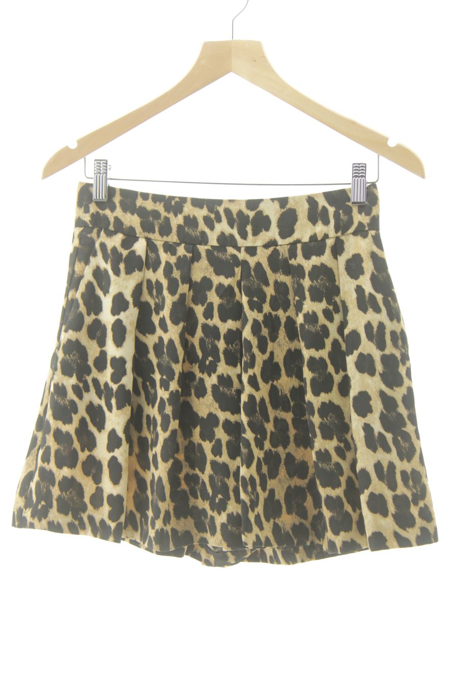 Pantaloni corti de Zara de la talla S, de color stampa animalier
