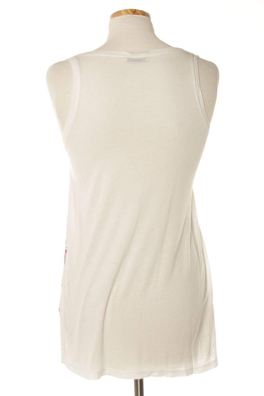 Camiseta sin mangas de Pull & Bear de la talla S, de color flores