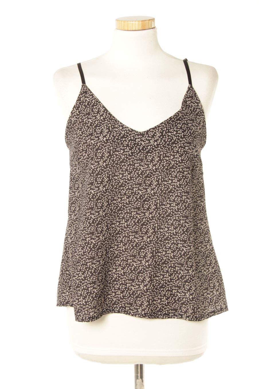 Top Valentina de la taille S, de couleur noir