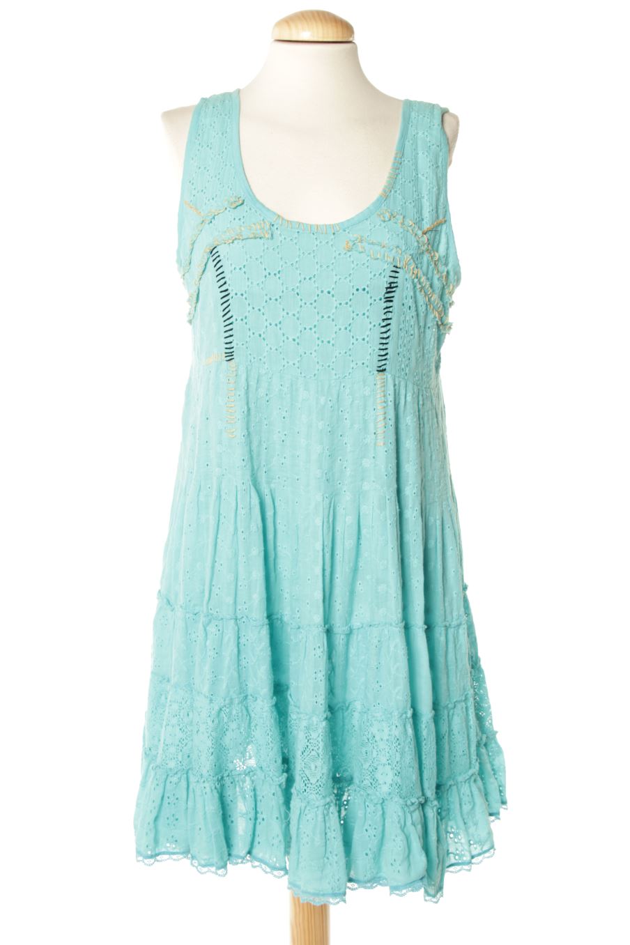 Vestido casual de Peace + Love de la talla M, de color azul