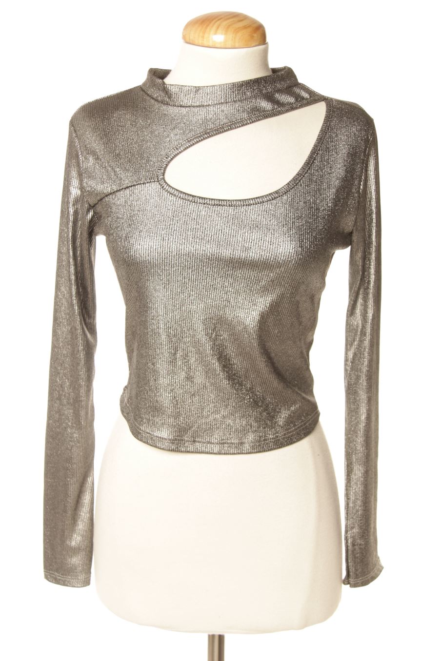 Top New collection de la taille S, de couleur argenté