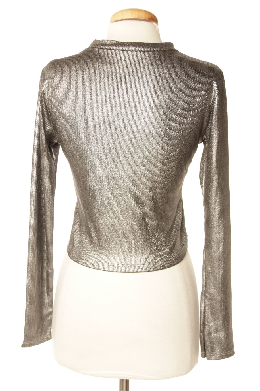 Top New collection de la taille S, de couleur argenté