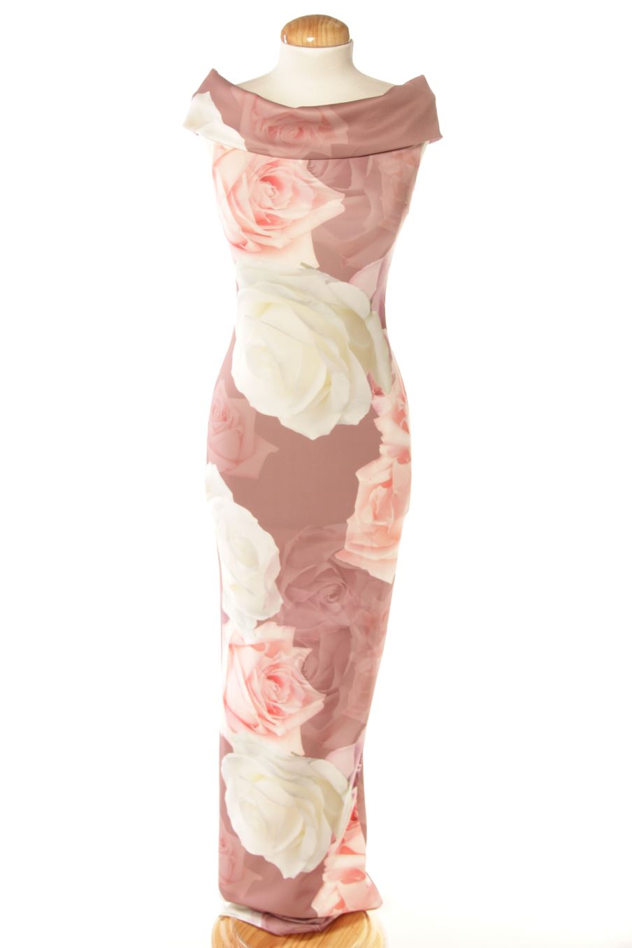 Vestido elegante de city goddess de la talla XS, de color flores