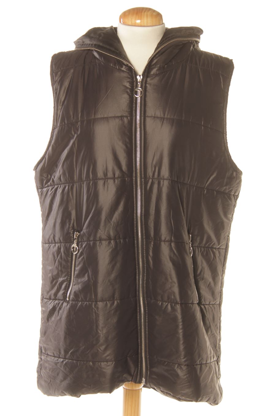 Veste sans manches Made in italy de la taille XL, de couleur noir