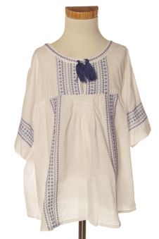 Blouse à manches courtes 7 ans Mango