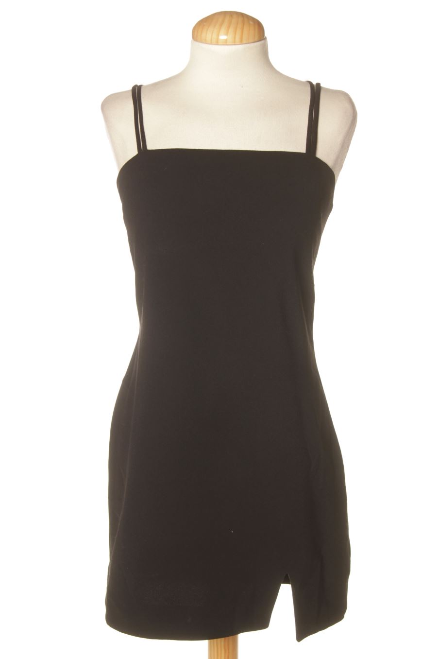 Robe casual Zara de la taille XS, de couleur noir