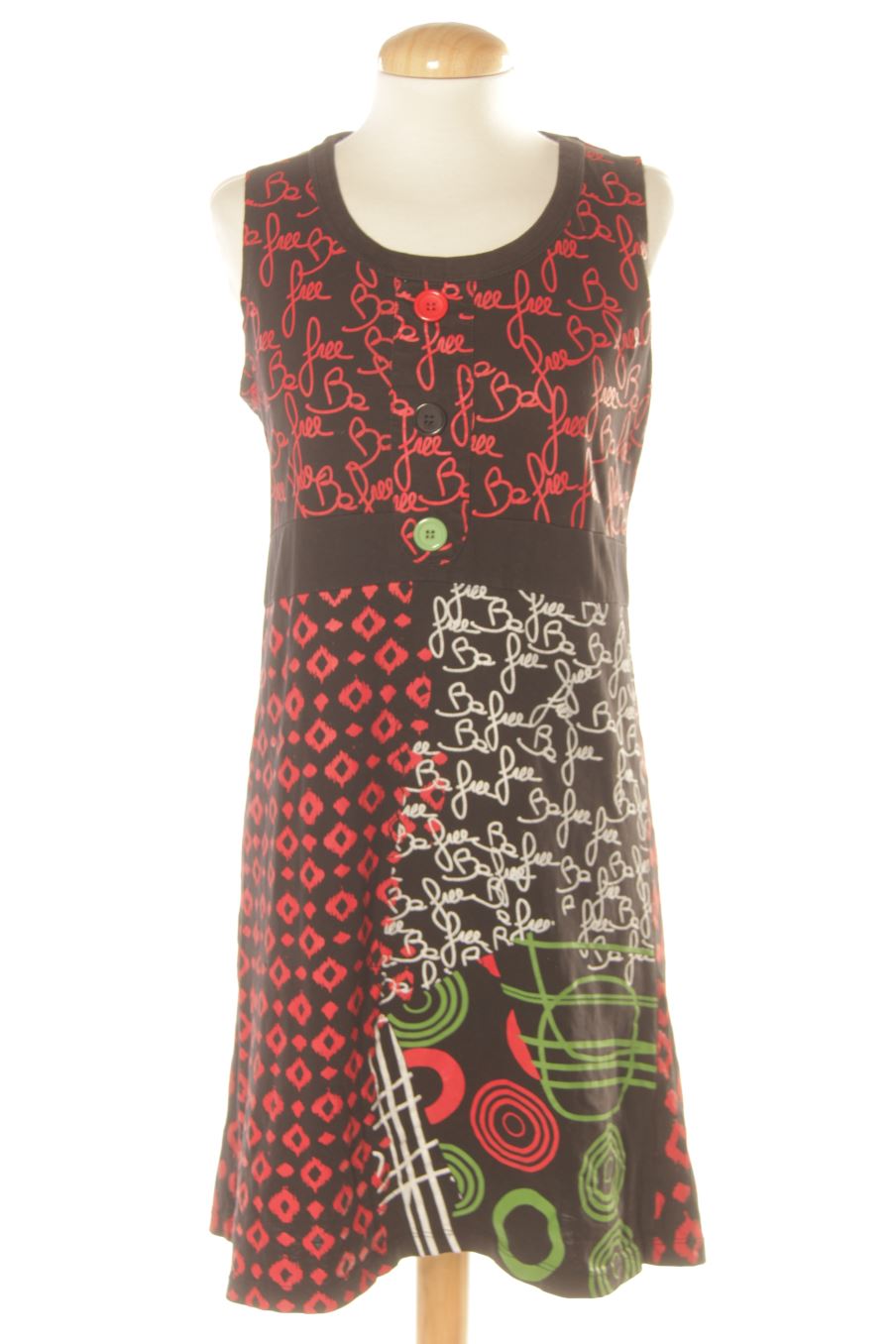 Robe casual New Saks de la taille M, de couleur imprimés