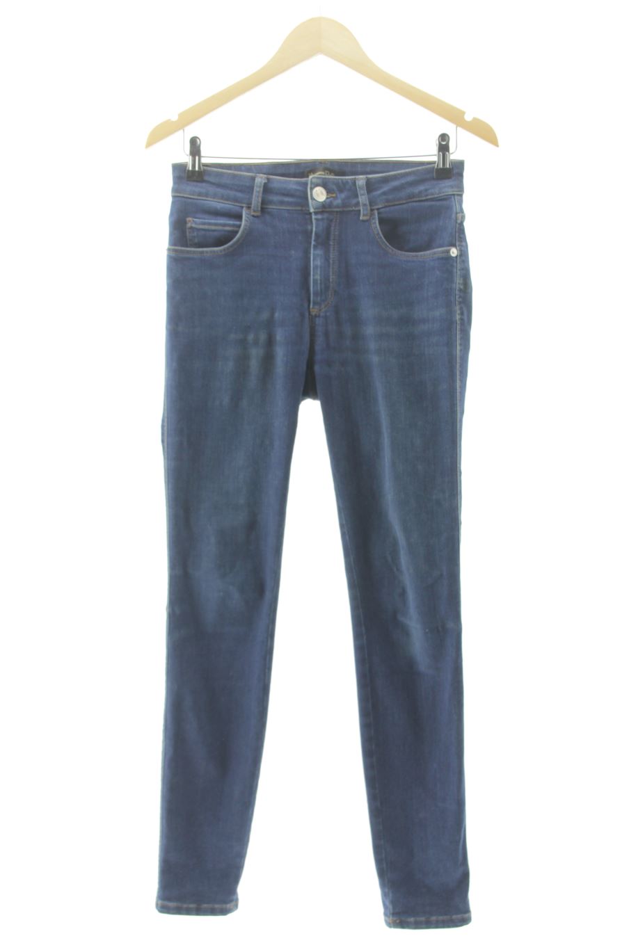 Jeans Massimo Dutti de la taille 36, de couleur bleu de denim