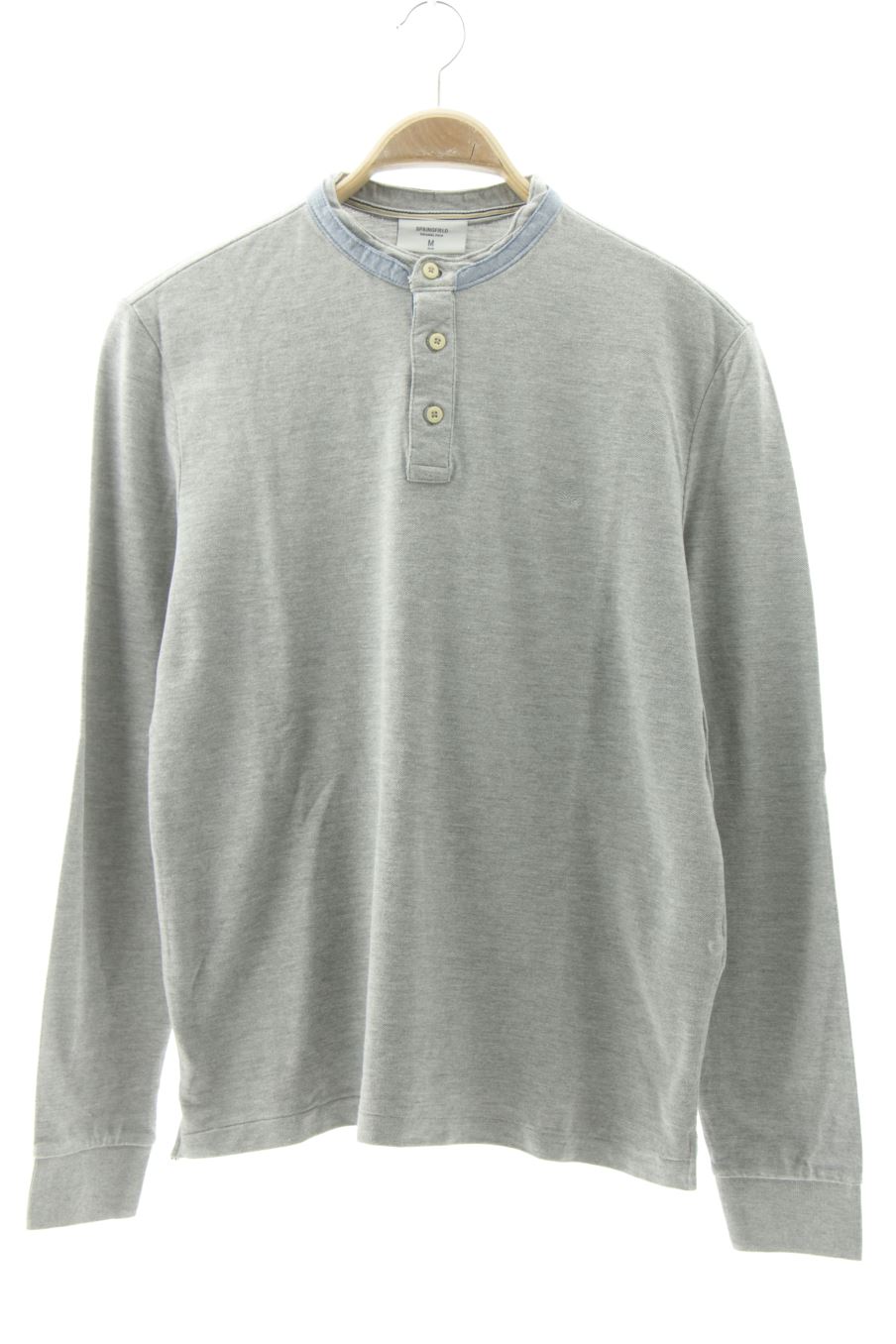 Langärmeliger Polo von Springfield Größe M