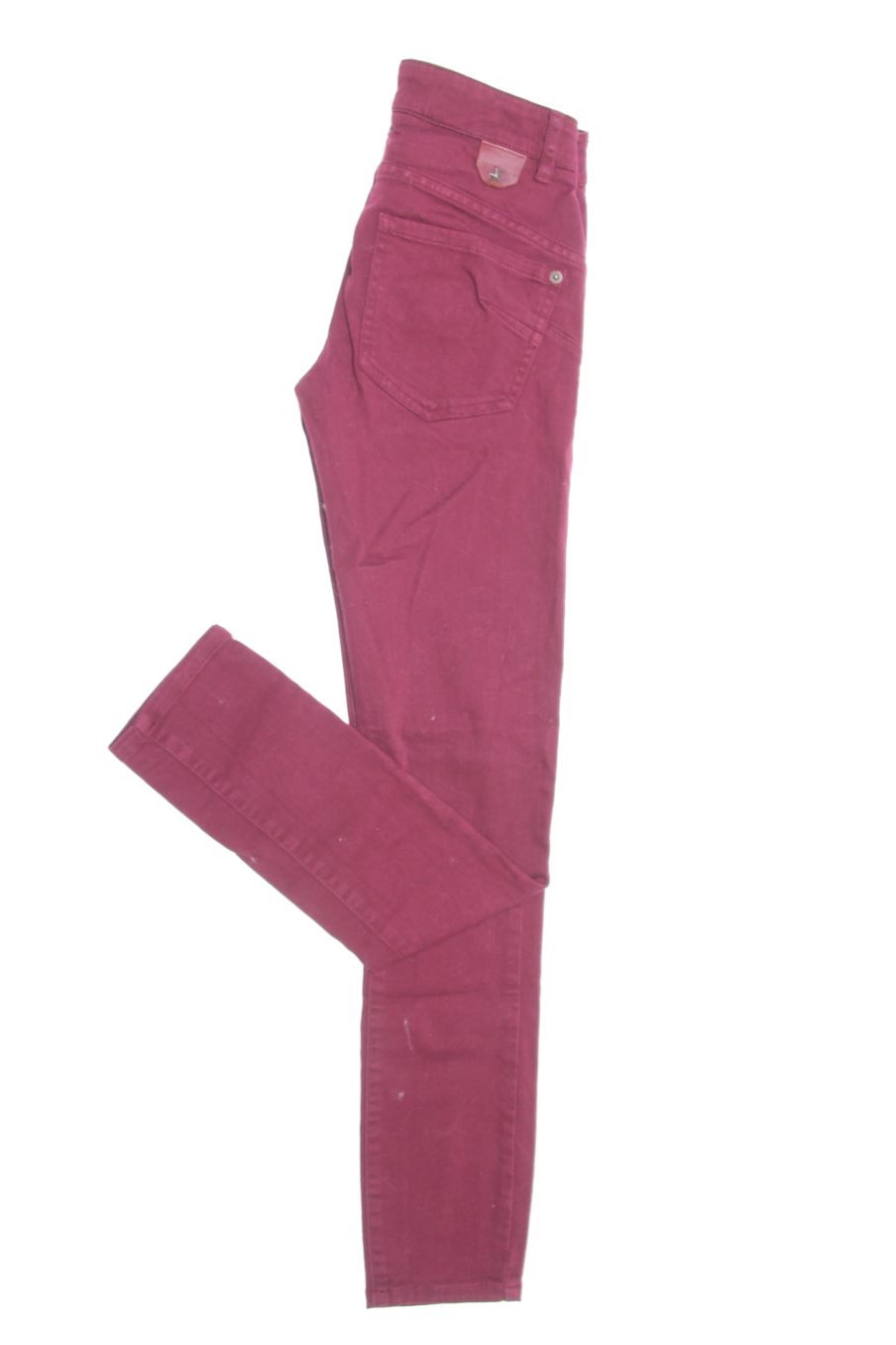 Jeans Ikks de la taille 34, de couleur bordeaux de denim