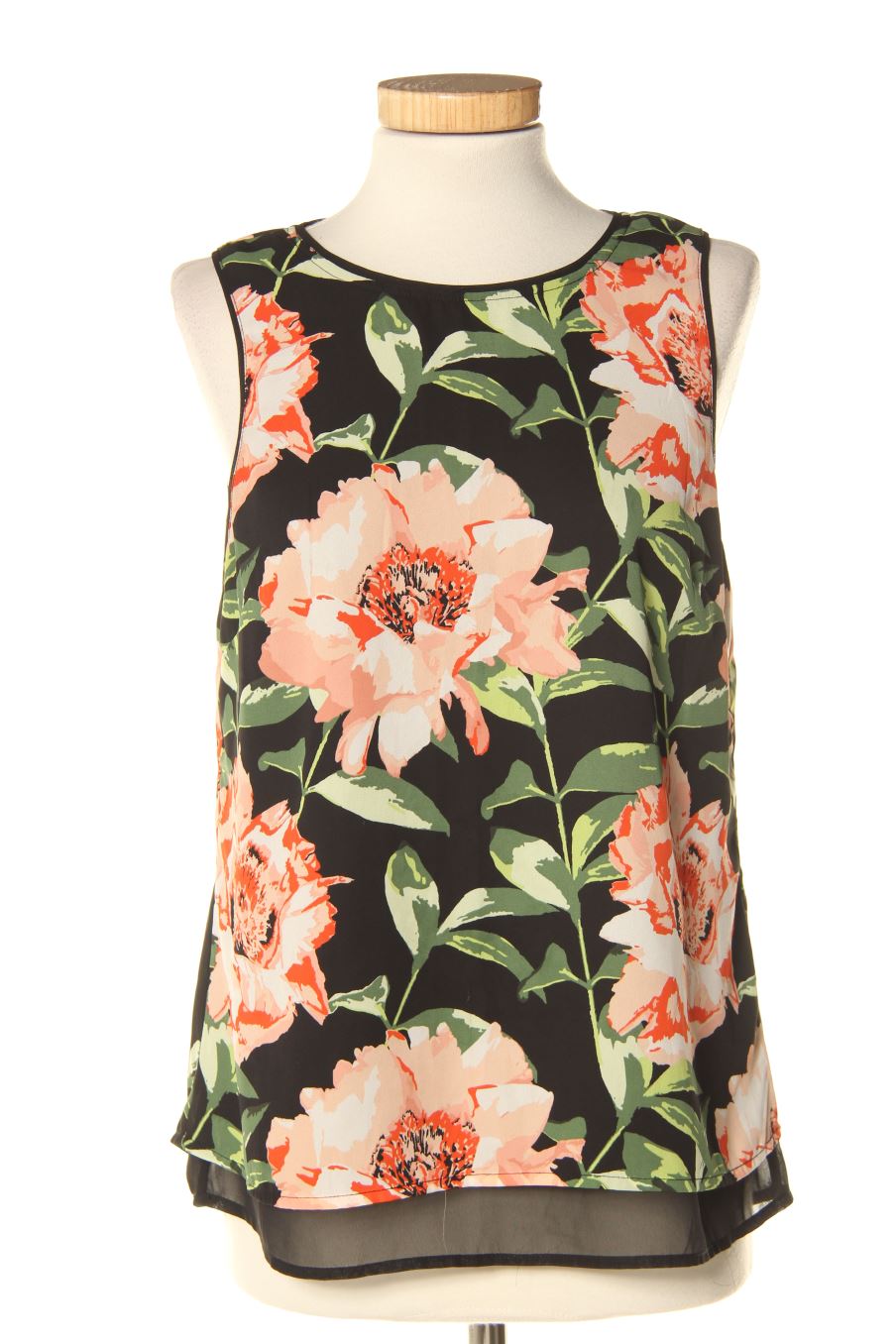 Top H&M de la taille 38, de couleur fleurs