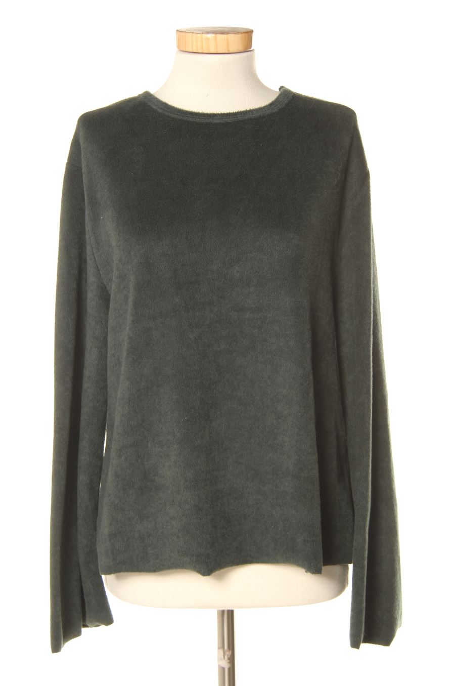 Sudadera de Trf (ZARA) de la talla M, de color verde