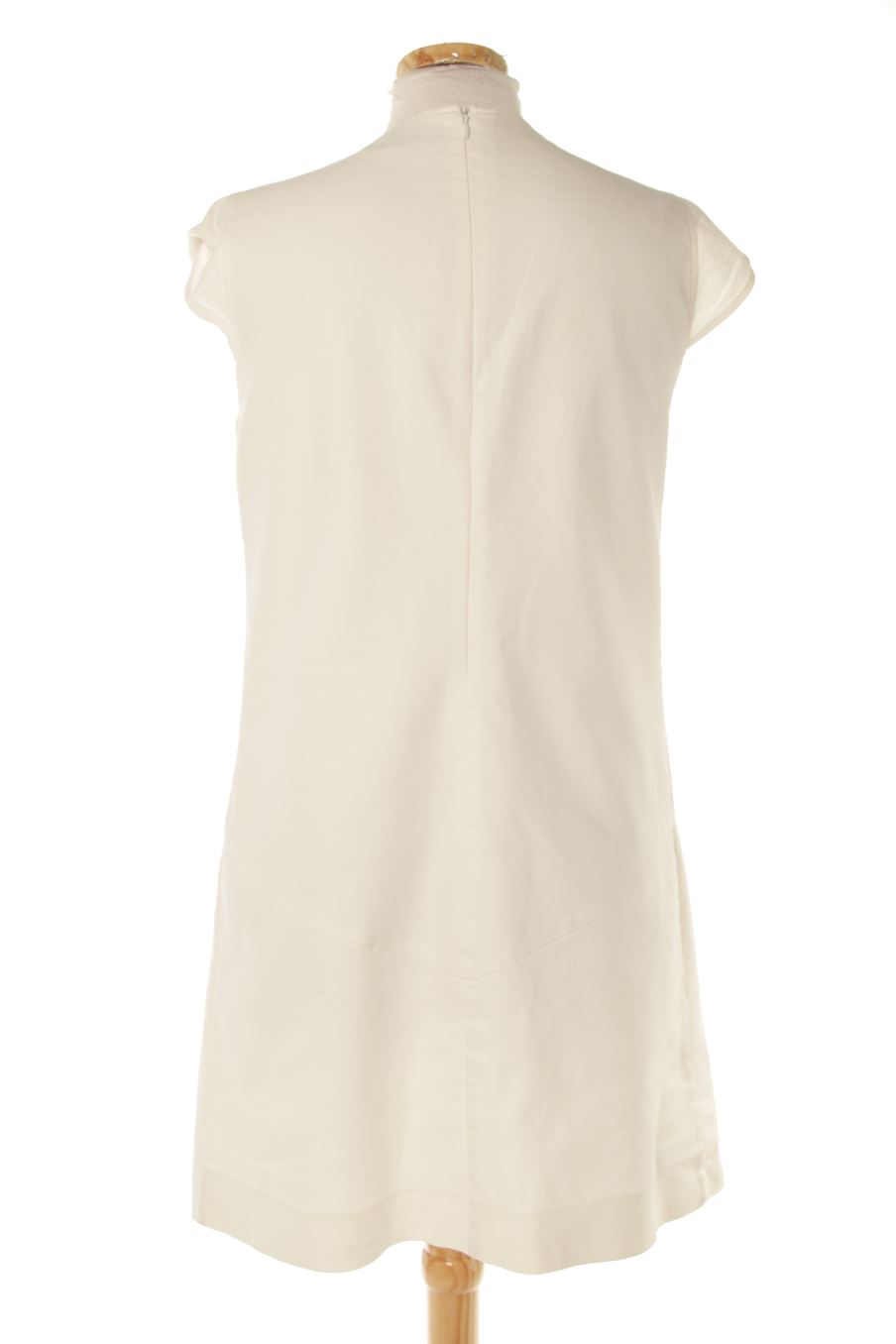 Einfaches Kleid von Zendra Größe 38, Farbe Weiss, für