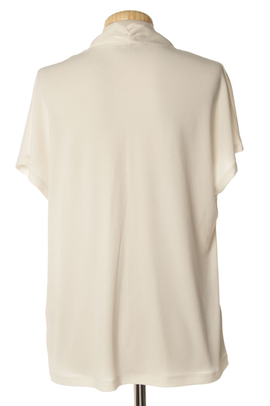 Blouse à manches courtes H&M de la taille M, de couleur blanc