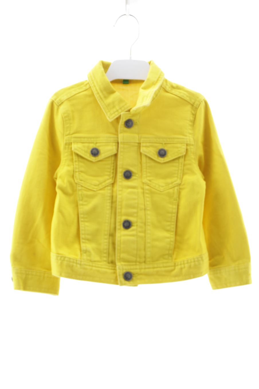 Cazadora de Benetton de la talla 2 años de denim de segunda mano