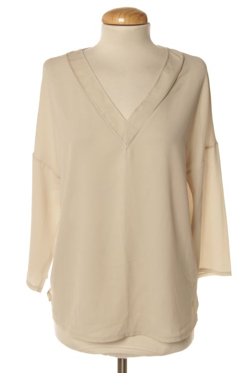Blusa a maniche lunghe