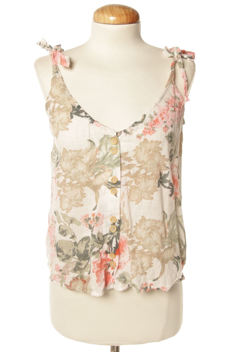 Top Mango de la taille XS, de couleur fleurs