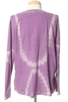 Blusa a maniche lunghe L natura