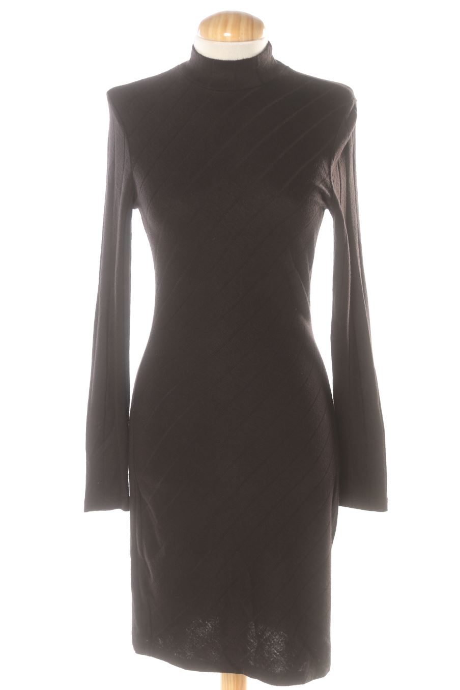 Vestito casual de Mango de la talla S, de color nero