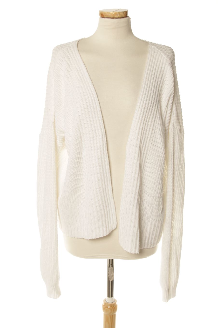 Gilet Boohoo de la taille S, de couleur blanc