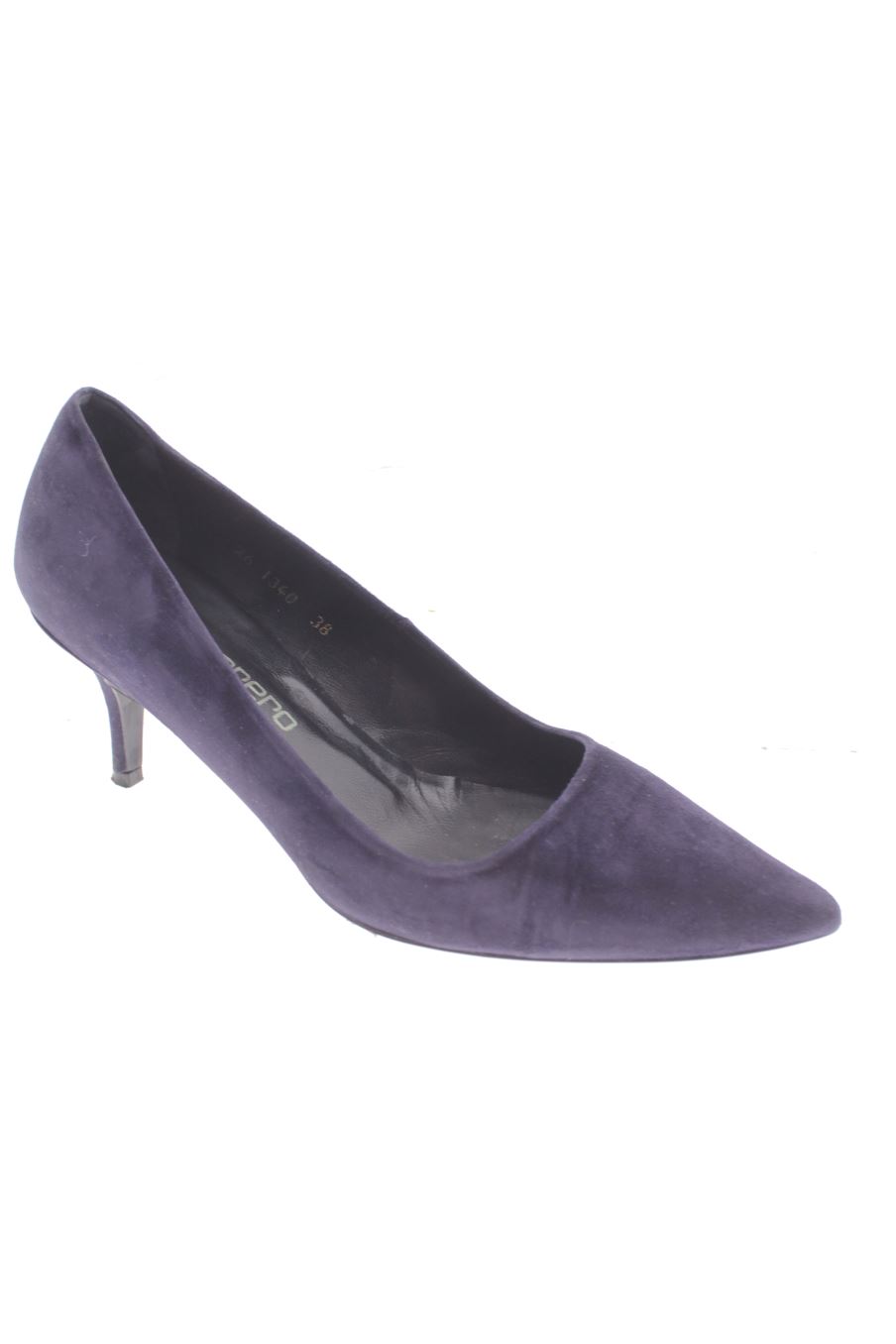 Zapatos de tacon de Paco Herrero de la talla 38, de color azul marino de