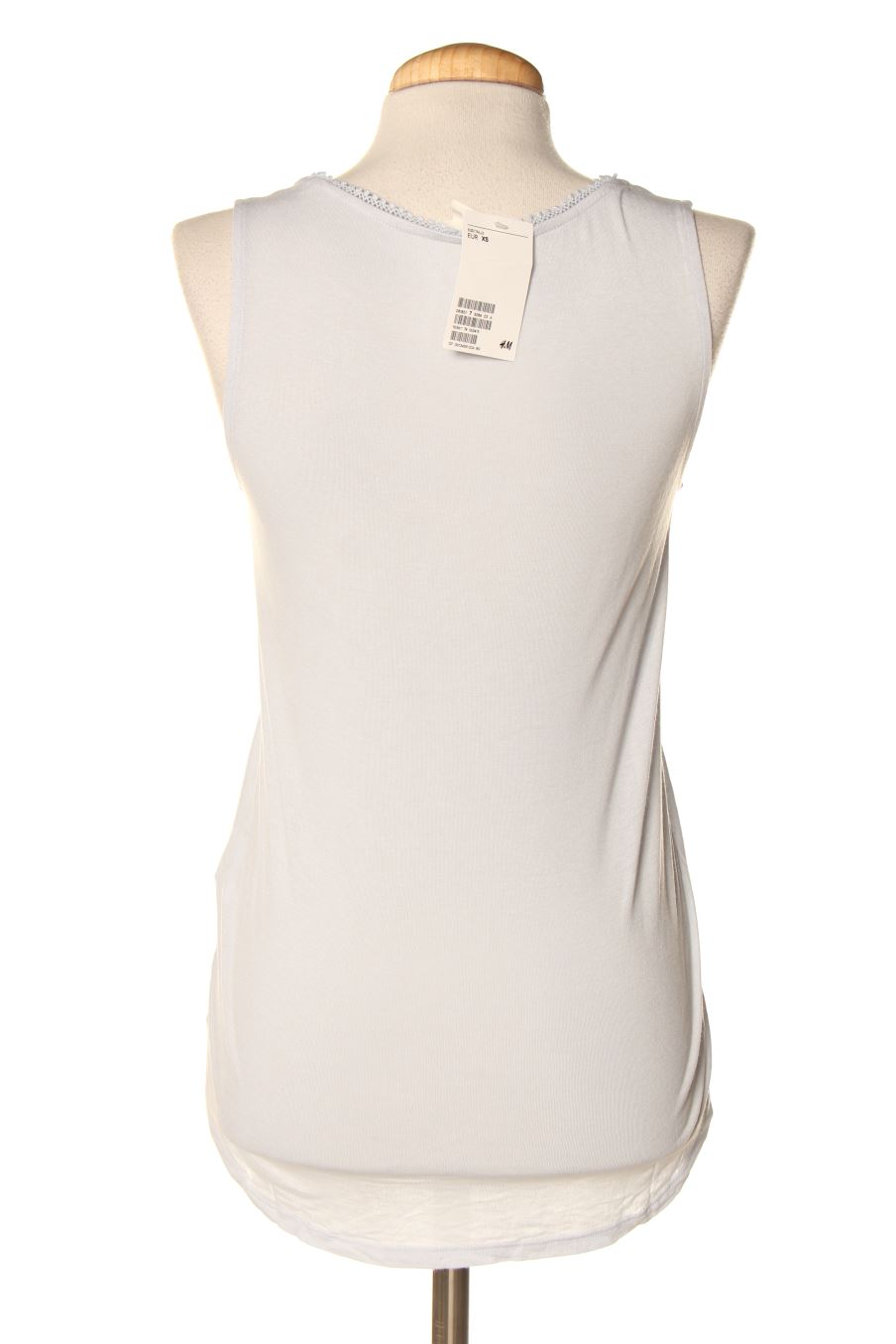 Top de H&M de la talla XS, de color azul