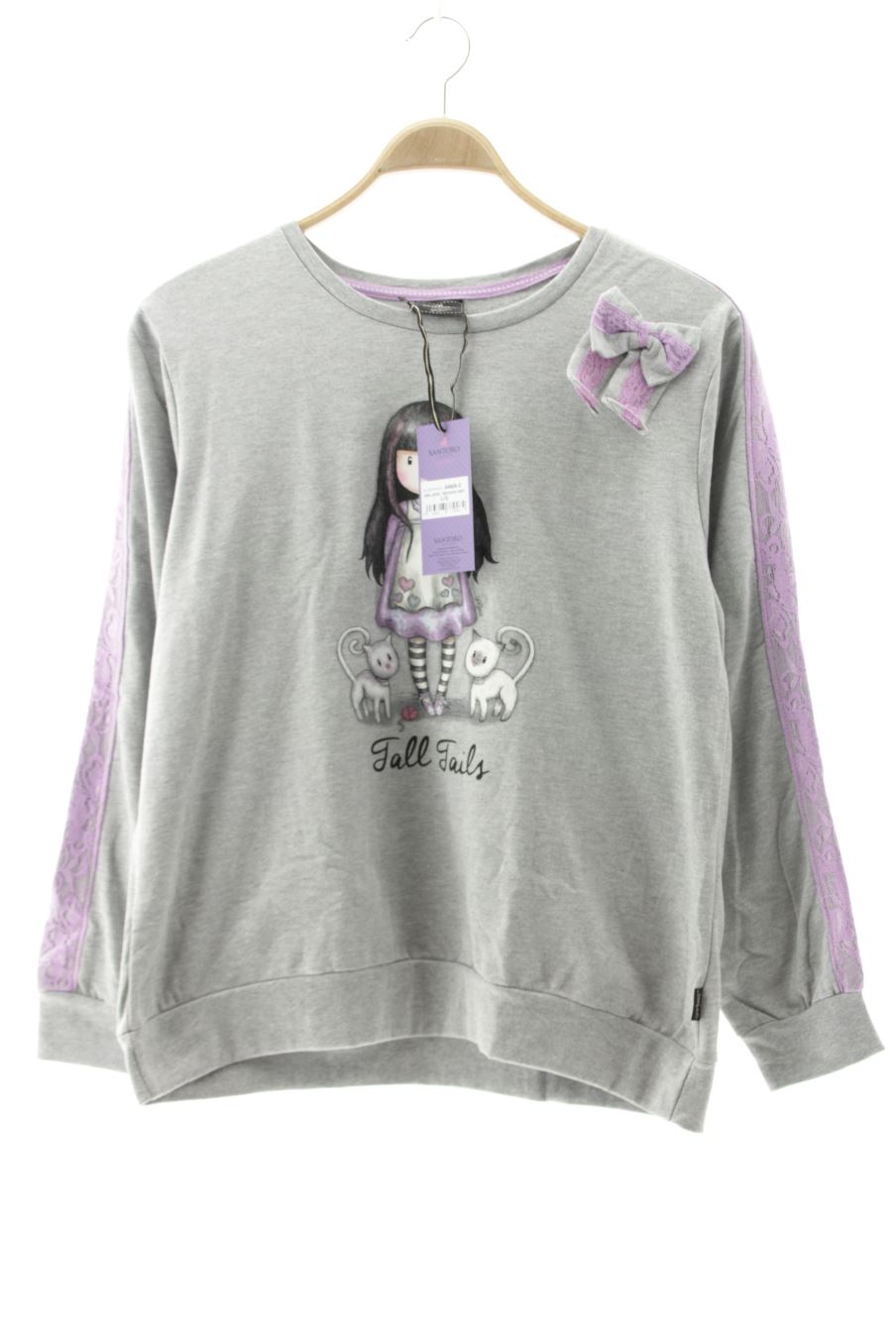 Pyjama complet Santoro de la taille S, de couleur gris