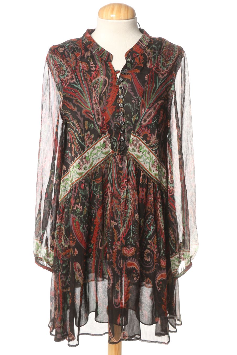 Robe casual Zara de la taille XS, de couleur imprimés