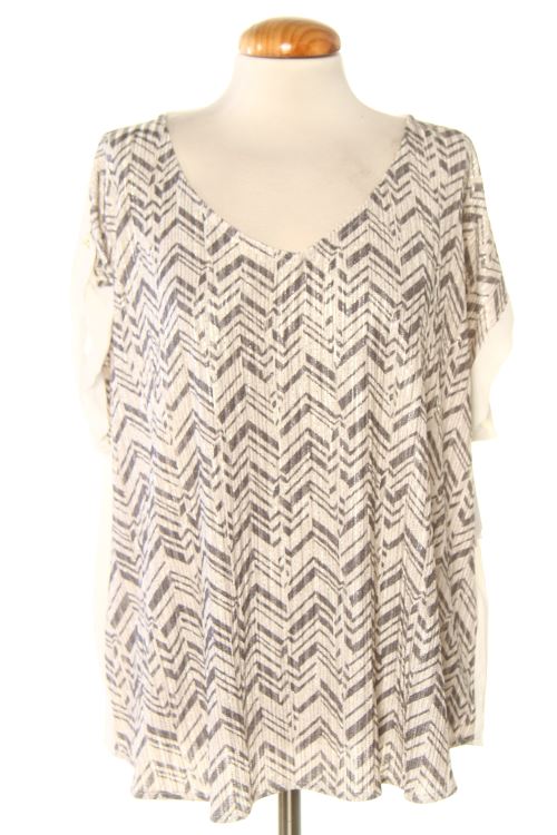 Blusa de manga corta