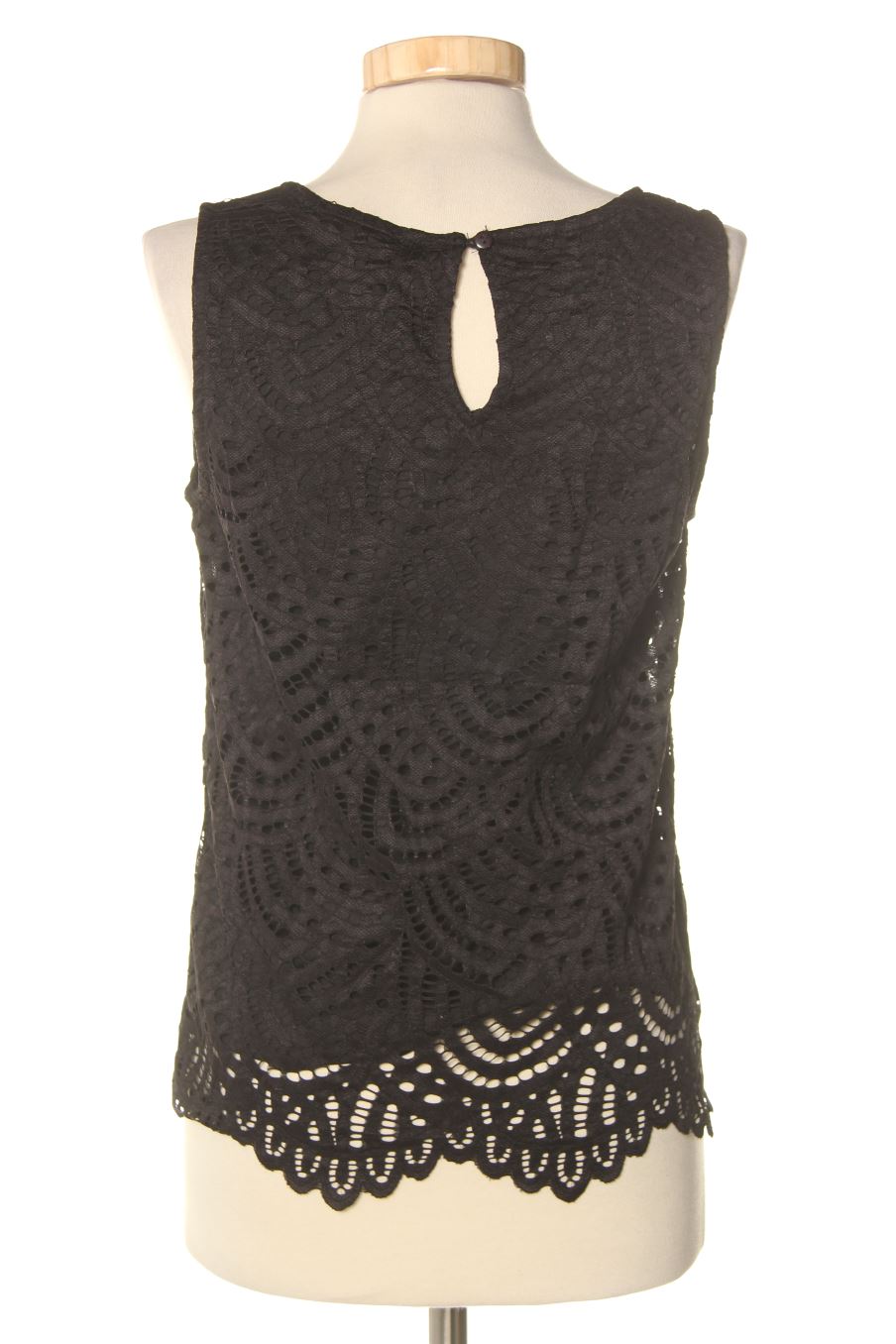 Blouse à manches courtes ANNA FIELD de la taille S, de couleur noir
