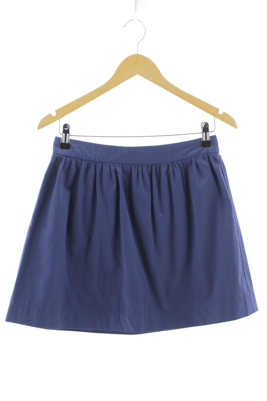 Jupe Stradivarius de la taille 38, de couleur bleu marine