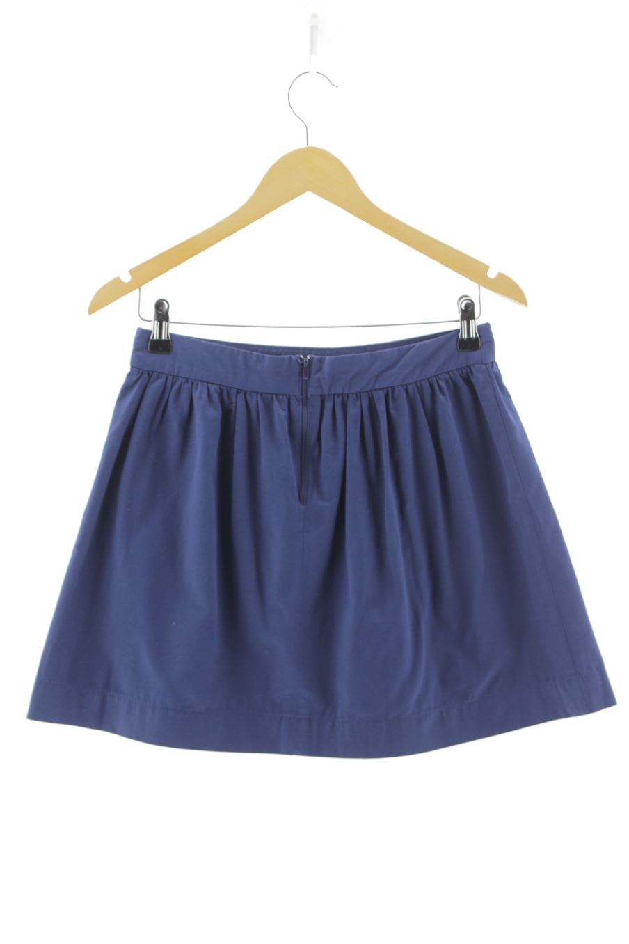 Jupe Stradivarius de la taille 38, de couleur bleu marine
