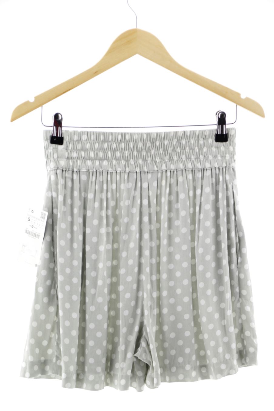 Pantalones cortos de Zara de la talla S, de color gris