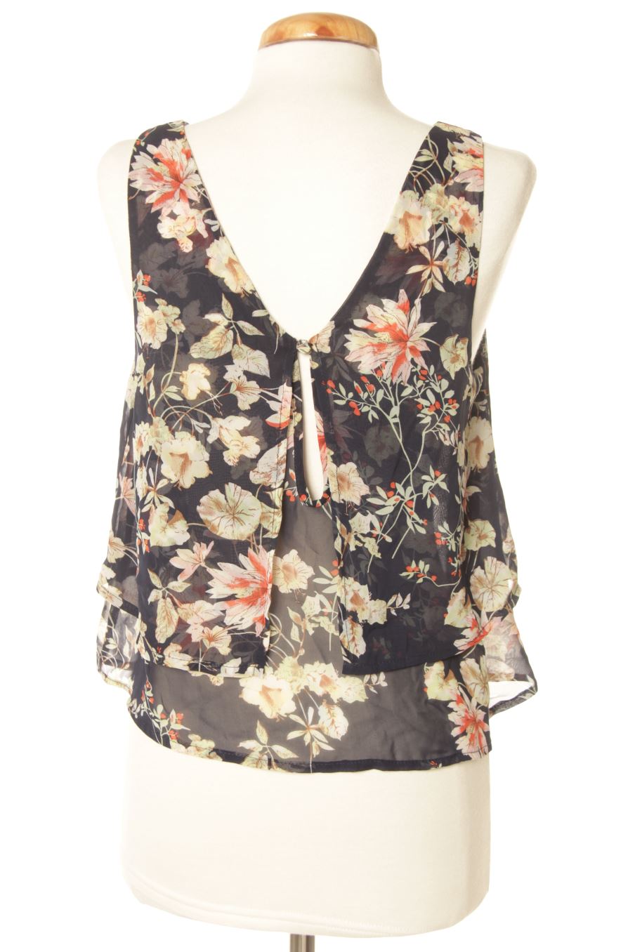 Top Okeysi de la taille S, de couleur fleurs