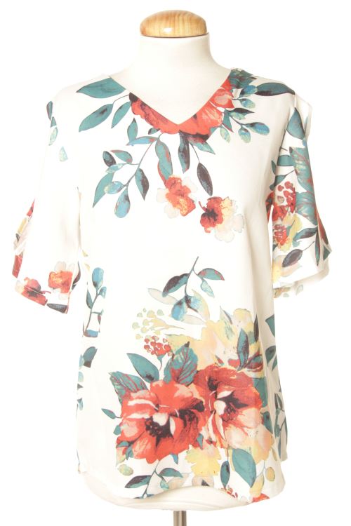 Blusa de manga corta