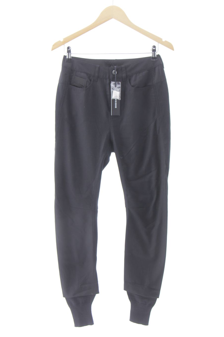 Pantalon Diesel de la taille 34, de couleur noir