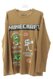Langärmeliges T-shirt 158 MINEGRAFT