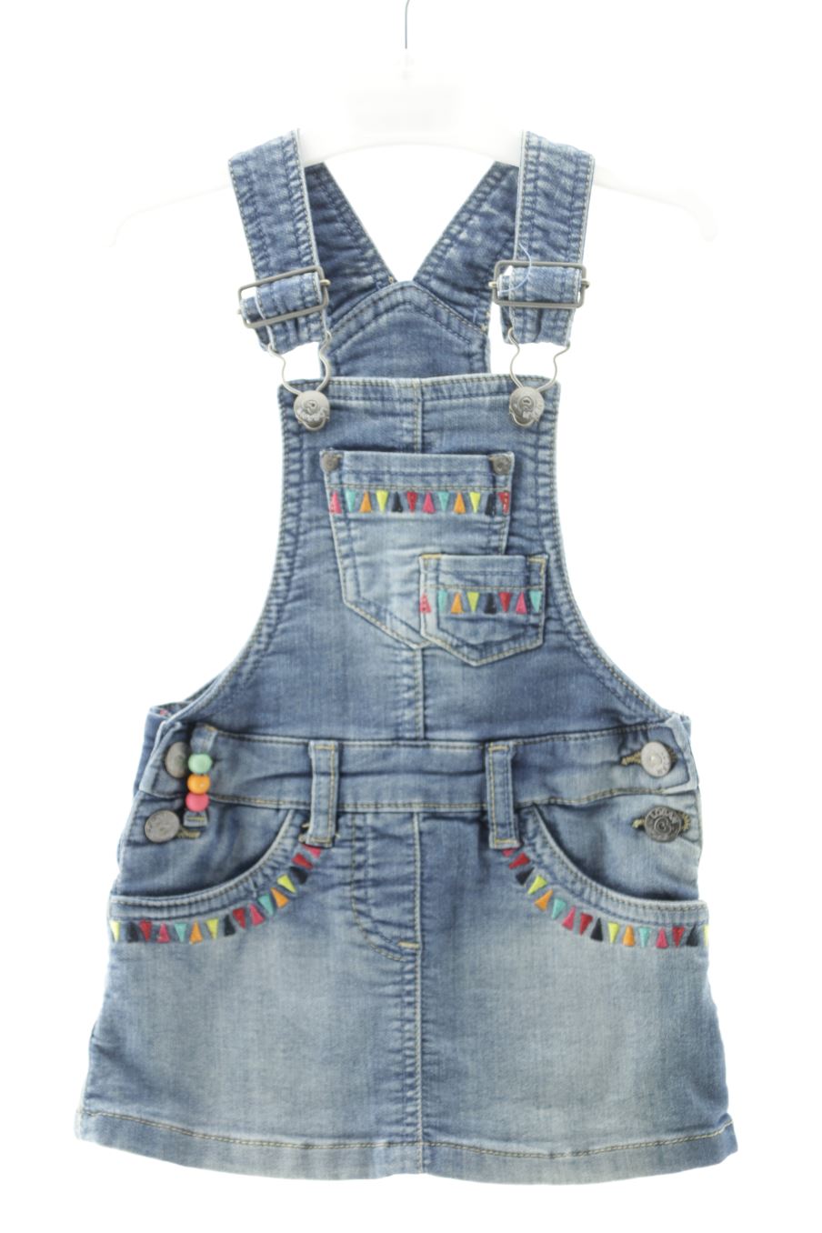 Vestido de Losan de la talla 18 meses de denim de segunda mano