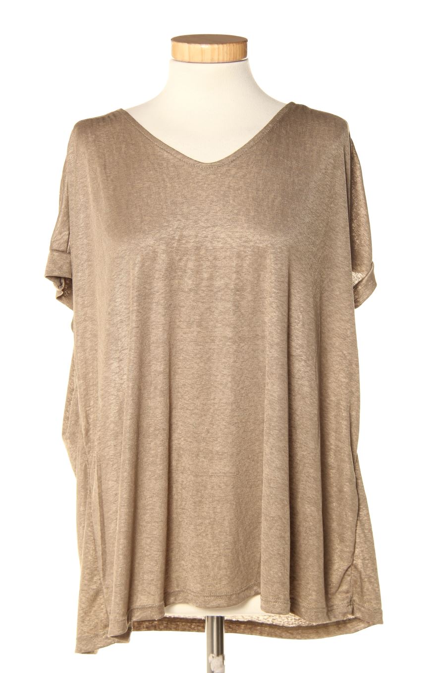 T-shirt Punt roma de la taille L, de couleur marron