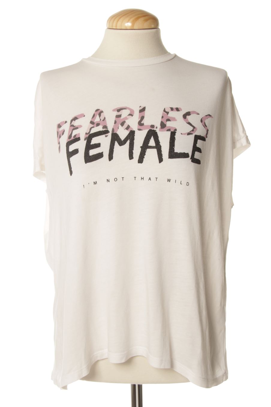 Maglietta de Stradivarius de la talla S, de color bianco