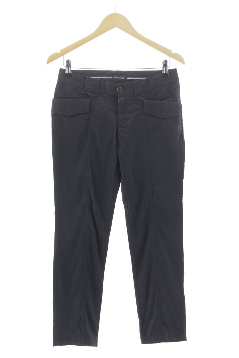 Pantalon Massimo Dutti de la taille 38, de couleur noir
