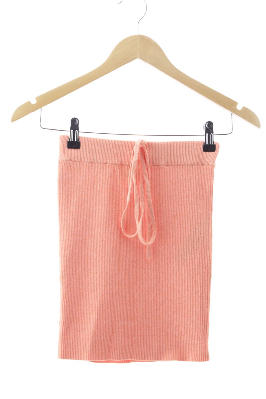 Aufwändiger Rock von Bershka Größe XS, Farbe Orange, für