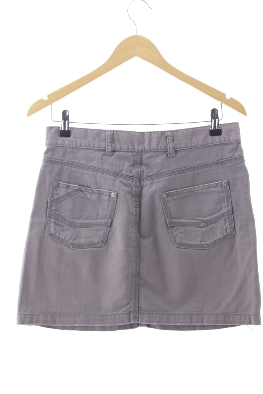 Jupe Zadig & Voltaire de la taille 38, de couleur gris de denim