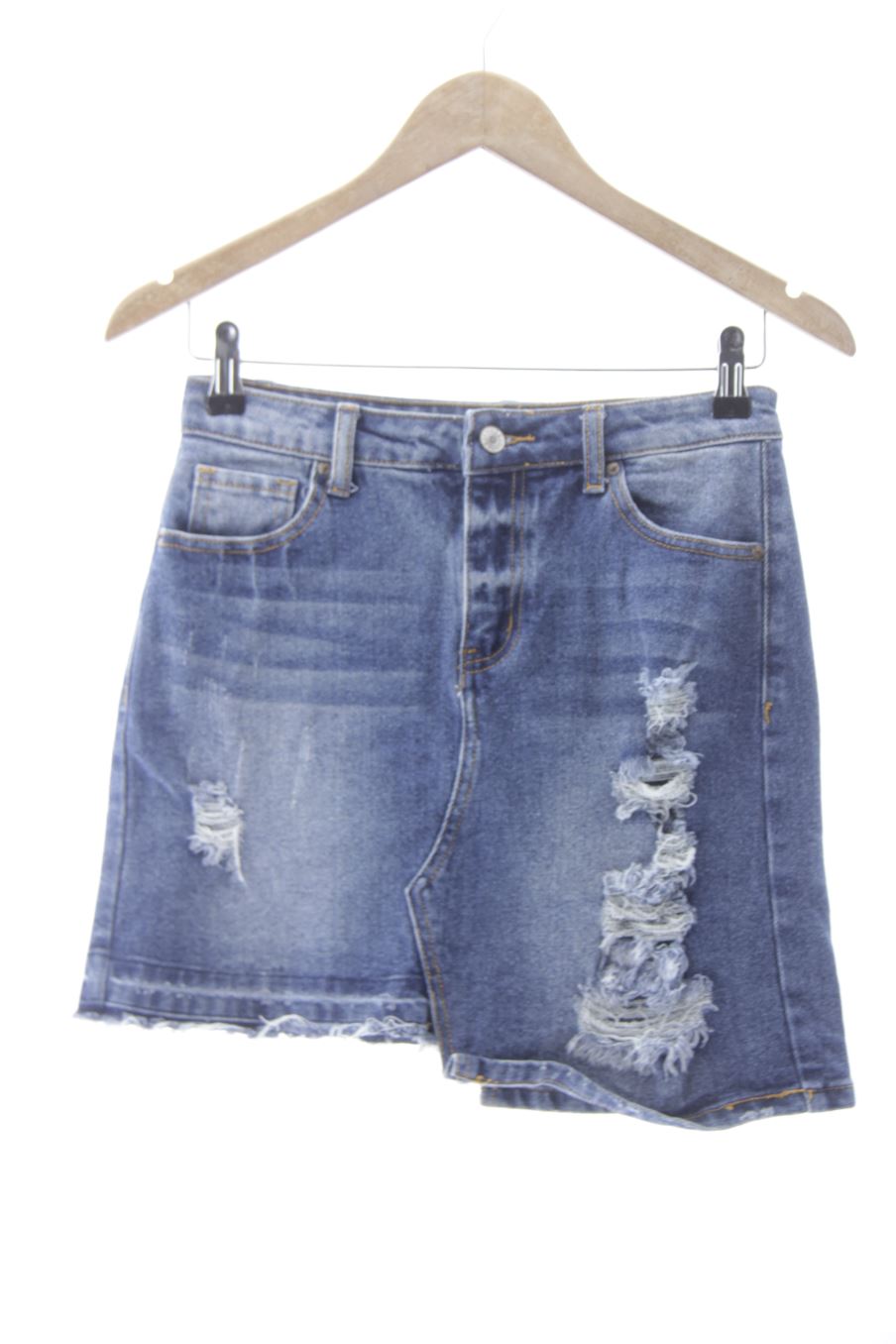 Jupe PERCENTIL de la taille S, de couleur bleu de denim